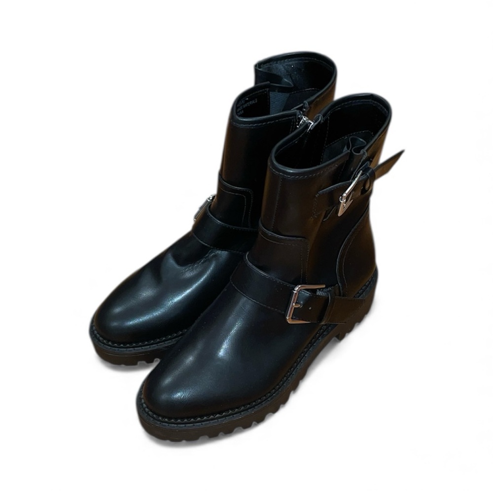 Nordstrom rack black combat boots